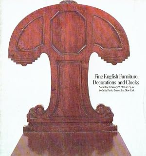 Sothebys February 1980 Fine English Furniture, Decorations & Clocks