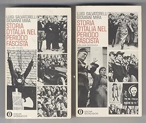 Bild des Verkufers fr Storia d'Italia nel periodo fascista. zum Verkauf von Libreria Oreste Gozzini snc