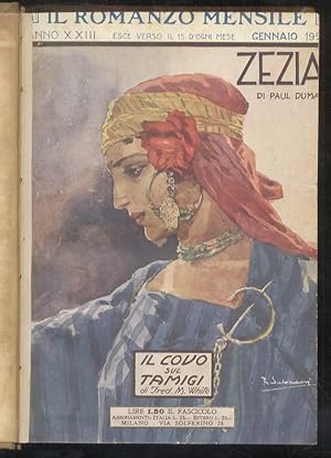 ROMANZO (IL) mensile. Anno XXII, 1925, fascicoli dal n. 1 al n. 12. Annata completa.