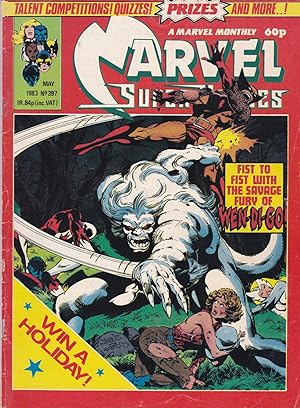 Seller image for MARVEL SUPERHEROES 397(MAY 1983): UK COMIC for sale by TARPAULIN BOOKS AND COMICS