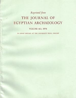 Bild des Verkufers fr NBTY in Old-Kingdom Titles and Names. (The Journal of Egyptian Archaeology). zum Verkauf von Librarium of The Hague