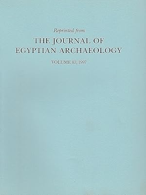 Bild des Verkufers fr Eine Grabbernahme in der 30. Dynastie. (The Journal of Egyptian Archaeology). zum Verkauf von Librarium of The Hague