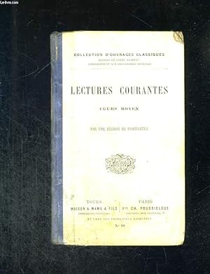 Seller image for Lectures courantes. Cours moyen for sale by Le-Livre