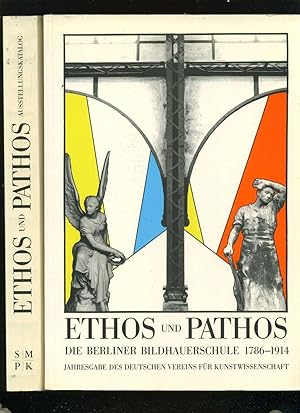 Bild des Verkufers fr Ethos und Pathos. Vollstndige Ausgabe in zwei Bnden. Katalog ( 3786115974 )und Beitge ( 3786115982) :. Die Berliner Bildhauerschule 1786 - 1914. Band 1: Ausstellungskatalog. Band 2: Beitrge mit Kurzbiographien Berliner Bildhauer. Herausgegeben zur Ausstellung der Skulpturengalerie der Staatlichen Museen Preuischer Kulturbesitz im Hamburger Bahnhof Berlin. Mit zahlreichen s/w Abbildungen, Kurzbiographien, Literatur- und Personenregister. zum Verkauf von Umbras Kuriosittenkabinett