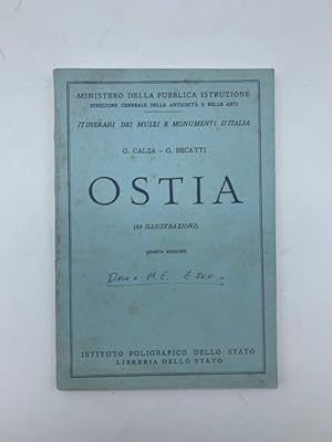 Bild des Verkufers fr Ostia zum Verkauf von Coenobium Libreria antiquaria