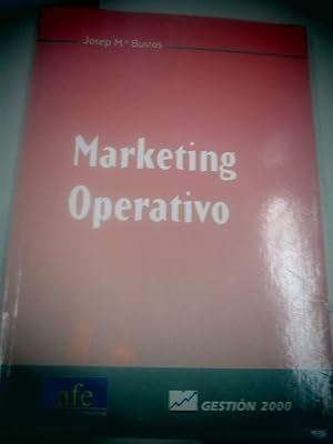 Seller image for MARKETING OPERATIVO for sale by LIBRERIA AZACAN