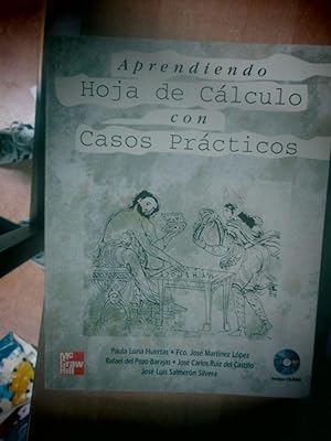 Bild des Verkufers fr APRENDIENDO HOJA DE CLCULO CON CASOS PRCTICOS zum Verkauf von LIBRERIA AZACAN