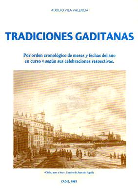 Imagen del vendedor de TRADICIONES GADITANAS. a la venta por Librera Raimundo