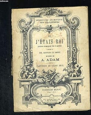 Immagine del venditore per Si j'tais roi venduto da Le-Livre