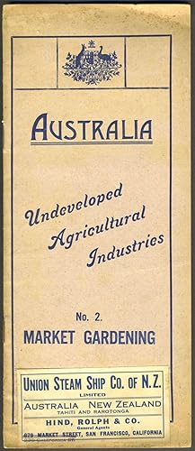 Australia. Undeveloped Agricultural Industries, No. 2 Market Gardening