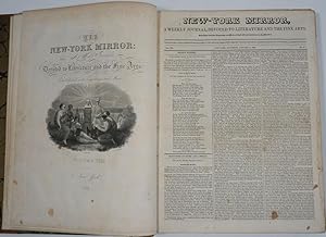 Charles Dickens, first US publication 'Sketches by Boz' in The New York Mirror, Volume IV