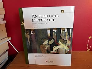 ANTHOLOGIE LITTERAIRE DE 1850 A AUJOURD'HUI (2E EDITION)