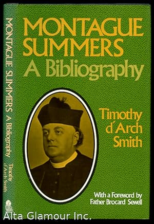 Seller image for MONTAGUE SUMMERS: A Bibliography for sale by Alta-Glamour Inc.