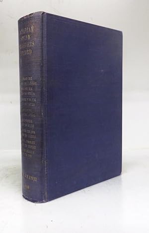 The Canadian Swine Breeders' Record, Vol. 37. Yorkshire, Berkshire, Chester White, Tamworth, Hamp...