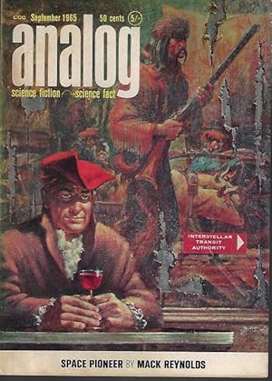 Bild des Verkufers fr ANALOG Science Fiction/ Science Fact: September, Sept. 1965 zum Verkauf von Books from the Crypt