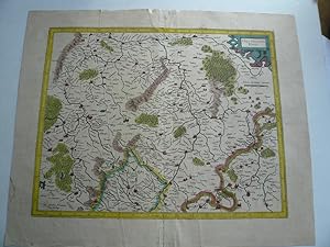 Palatinatus Rheni,Mercator,a.1619,altkoloriert Zeitgenössisch flächenkolorierte Karte von Mercato...