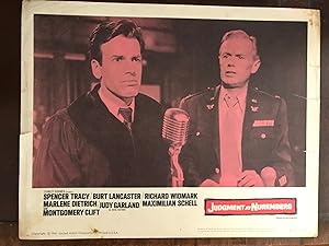 Seller image for Judgment at Nuremberg Lobby Card #7 for sale by AcornBooksNH