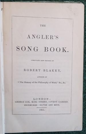 The Angler's Song Book.