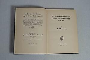 Byzantinische Quellen zur Länder- und Völkerkunde (5.-15. Jhd.), 1. (Allgemeines und das Gebiet d...