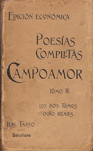 Imagen del vendedor de OBRAS POTICAS COMPLETAS. Tomo II. POEMAS * POESAS * FBULAS a la venta por Librera Torren de Rueda
