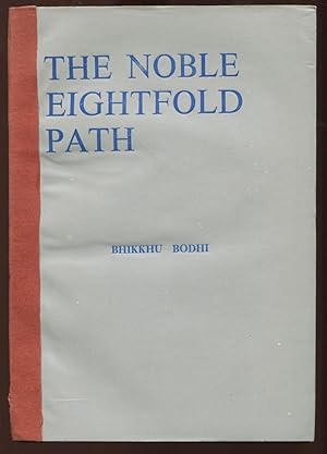 Bild des Verkufers fr The Noble Eightfold Path [= The Wheel Publication; No. 308/311] zum Verkauf von Antikvariat Valentinska