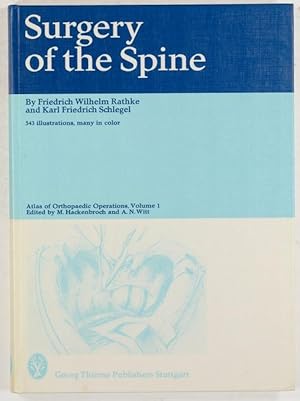 Imagen del vendedor de Surgery of the Spine. Translated by G. Stiasny. a la venta por Antiq. F.-D. Shn - Medicusbooks.Com