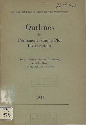 Seller image for Outlines for Permanent Sample Plot Investigations. for sale by Antiquariat Kaner & Kaner GbR