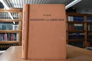 Die Baukunst der Griechen. Handbuch der Architektur Zweiter Teil, 1. Band