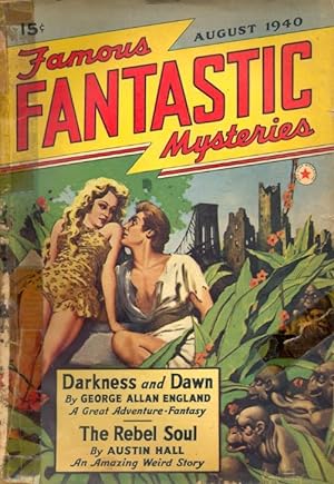 Imagen del vendedor de Famous Fantastic Mysteries: August 1940 a la venta por Ziesings
