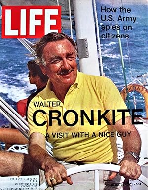 Life. March 26, 1971. Walter Cronkite Cover