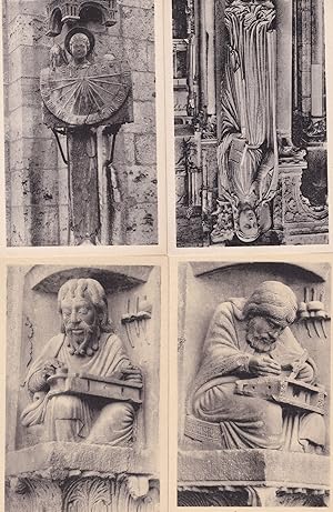 Cathedrale De Chartres 4x Antique French Mint Postcard s