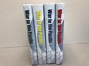 WAR IN THE PACIFIC ( Four Volumes ) all signed & dated