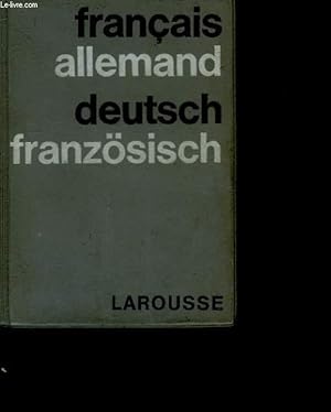 Bild des Verkufers fr Dictionnaire Franais-Allemand et Allemand-Franais. zum Verkauf von Le-Livre