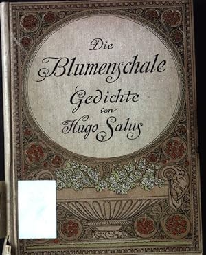 Imagen del vendedor de Die Blumenschale, Gedichte a la venta por books4less (Versandantiquariat Petra Gros GmbH & Co. KG)