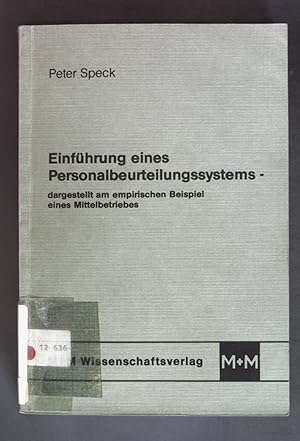 Seller image for Einfhrung eines Personalbeurteilungssystems - dargestellt am empirischen Beispiel eines Mittelbetriebes. for sale by books4less (Versandantiquariat Petra Gros GmbH & Co. KG)
