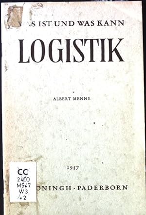 Imagen del vendedor de Was ist und was kann Logistik? a la venta por books4less (Versandantiquariat Petra Gros GmbH & Co. KG)