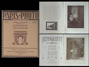 PARIS PHOTO n°27 1923 - PICTORIALISME, BERTAM PARK-MARCUS ADAM-HERBERT LAMBERT
