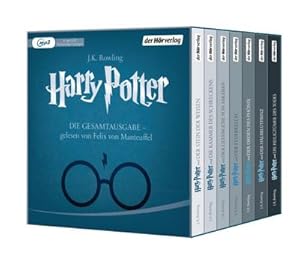 Bild des Verkufers fr Harry Potter - Die Gesamtausgabe - gelesen von Felix von Manteuffel zum Verkauf von AHA-BUCH GmbH