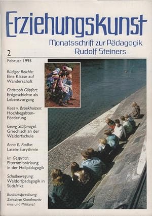 Bild des Verkufers fr Erziehungskunst : Monatsschrift zur Pdagogik Rudolf Steiners; 59. Jahrgang, Heft 2, Februar 1995 / Hrsg.: Bund der Freien Waldorfschulen e.V., Stuttgart. zum Verkauf von Schrmann und Kiewning GbR