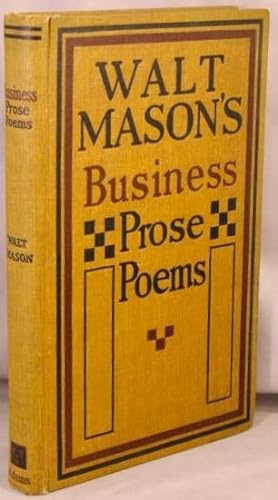 Seller image for Business Prose-Poems. for sale by Bucks County Bookshop IOBA