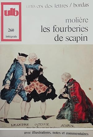 Les fourberies de scapin suivi de le sicilien ou l'amour peintre