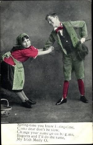 Bild des Verkufers fr Ansichtskarte / Postkarte Irland, My Irish Molly, Kinder als Erwachsene zum Verkauf von akpool GmbH
