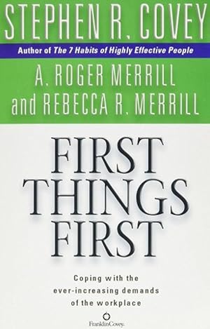 Seller image for First Things First (Paperback) for sale by AussieBookSeller
