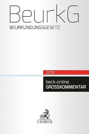 Image du vendeur pour BeurkG, Beurkundungsgesetz, Kommentar mis en vente par AHA-BUCH GmbH