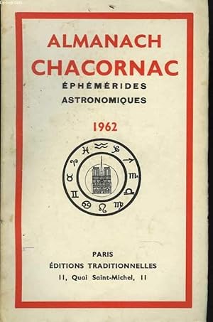 Almanach Chacornac, éphémérides astronomiques