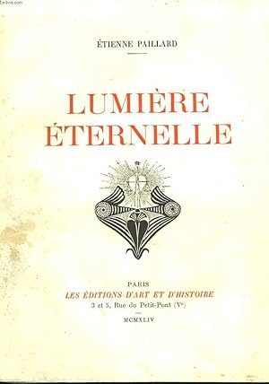 Seller image for Lumire ternelle for sale by Le-Livre