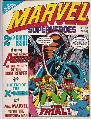 Seller image for MARVEL SUPERHEROES VOLUME 1 NUMBVER 354(OCTOBER 1979): UK COMIC for sale by TARPAULIN BOOKS AND COMICS