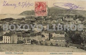 Tarjeta Postal. Zarauz. Vista general