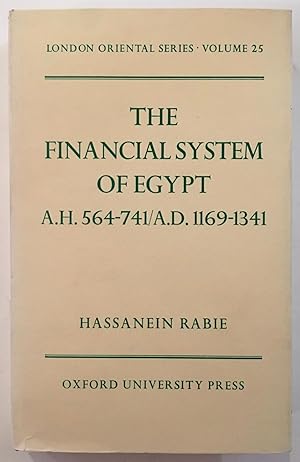 The financial system of Egypt A.H. 564-741/A.D. 1169-1341 [London oriental series, v. 25.]