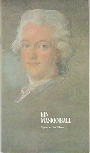 Bild des Verkufers fr Programmheft Un Ballo in Maschera ( Ein Maskenball ) Oper von Giuseppe Verdi. Premiere am 4. Mai 1980 zum Verkauf von Programmhefte24 Schauspiel und Musiktheater der letzten 150 Jahre